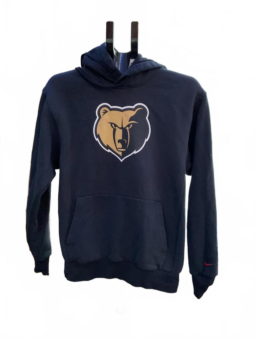 Nike Memphis Grizzlies Navy Blue Hoodie Size Small